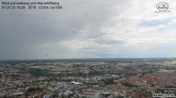 Archiv Foto Webcam Amberg: Wallfahrtskirche Maria Hilf 15:00