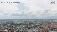 Archiv Foto Webcam Amberg: Wallfahrtskirche Maria Hilf 11:00