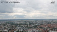 Archiv Foto Webcam Amberg: Wallfahrtskirche Maria Hilf 13:00
