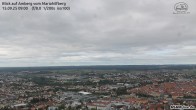 Archiv Foto Webcam Amberg: Wallfahrtskirche Maria Hilf 08:00