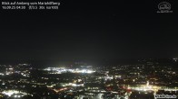 Archiv Foto Webcam Amberg: Wallfahrtskirche Maria Hilf 03:00