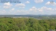 Archiv Foto Webcam Aschach - Mariahilfberg 13:00