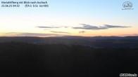 Archiv Foto Webcam Aschach - Mariahilfberg 03:00