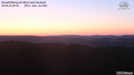 Archiv Foto Webcam Aschach - Mariahilfberg 03:00