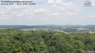 Archiv Foto Webcam Aschach - Mariahilfberg 13:00