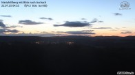 Archiv Foto Webcam Aschach - Mariahilfberg 03:00