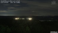 Archiv Foto Webcam Aschach - Mariahilfberg 23:00