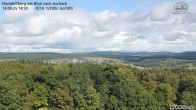 Archiv Foto Webcam Aschach - Mariahilfberg 13:00