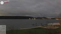 Archiv Foto Webcam Brombachsee - Nordufer Allmannsdorf 01:00