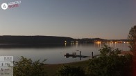 Archiv Foto Webcam Brombachsee - Nordufer Allmannsdorf 23:00