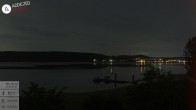 Archiv Foto Webcam Brombachsee - Nordufer Allmannsdorf 23:00