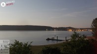 Archiv Foto Webcam Brombachsee - Nordufer Allmannsdorf 23:00