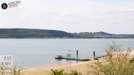 Archiv Foto Webcam Brombachsee - Nordufer Allmannsdorf 11:00