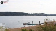 Archiv Foto Webcam Brombachsee - Nordufer Allmannsdorf 17:00