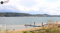 Archiv Foto Webcam Brombachsee - Nordufer Allmannsdorf 17:00