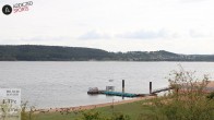 Archiv Foto Webcam Brombachsee - Nordufer Allmannsdorf 17:00