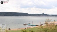 Archiv Foto Webcam Brombachsee - Nordufer Allmannsdorf 13:00