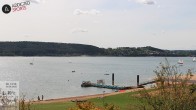 Archiv Foto Webcam Brombachsee - Nordufer Allmannsdorf 12:00
