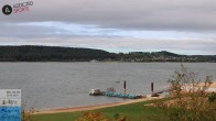 Archiv Foto Webcam Brombachsee - Nordufer Allmannsdorf 08:00