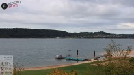 Archiv Foto Webcam Brombachsee - Nordufer Allmannsdorf 08:00