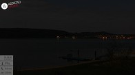 Archiv Foto Webcam Brombachsee - Nordufer Allmannsdorf 23:00