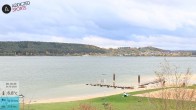 Archiv Foto Webcam Brombachsee - Nordufer Allmannsdorf 09:00