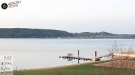 Archiv Foto Webcam Brombachsee - Nordufer Allmannsdorf 06:00