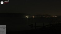 Archiv Foto Webcam Brombachsee - Nordufer Allmannsdorf 23:00