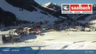 Archiv Foto Webcam Saalbach - Kohlmaisgipfelbahn 08:00