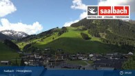 Archived image Webcam Saalbach - Hinterglemm Valley 08:00