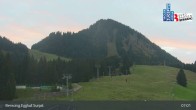 Archiv Foto Webcam Talstation Egghof Sunjet 04:00