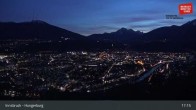 Archiv Foto Webcam Innsbruck - Hungerburgbahn 16:00