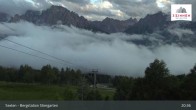 Archiv Foto Webcam Sextner Dolomiten: Stiergarten 02:00