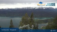 Archived image Webcam Herzogstand: View Lake Kochel 07:00