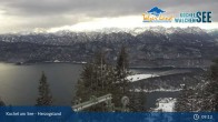 Archiv Foto Webcam Herzogstand: Blick auf den Kochelsee 08:00