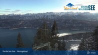 Archiv Foto Webcam Herzogstand: Blick auf den Kochelsee 14:00