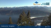 Archived image Webcam Herzogstand: View Lake Kochel 14:00