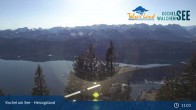 Archived image Webcam Herzogstand: View Lake Kochel 10:00