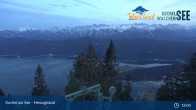 Archiv Foto Webcam Herzogstand: Blick auf den Kochelsee 18:00