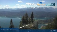 Archiv Foto Webcam Herzogstand: Blick auf den Kochelsee 10:00