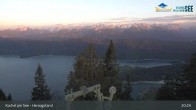 Archiv Foto Webcam Herzogstand: Blick auf den Kochelsee 02:00