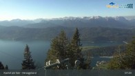 Archiv Foto Webcam Herzogstand: Blick auf den Kochelsee 06:00
