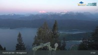 Archiv Foto Webcam Herzogstand: Blick auf den Kochelsee 20:00