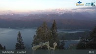 Archived image Webcam Herzogstand: View Lake Kochel 20:00