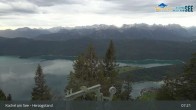 Archiv Foto Webcam Herzogstand: Blick auf den Kochelsee 06:00