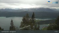 Archiv Foto Webcam Herzogstand: Blick auf den Kochelsee 10:00