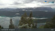 Archiv Foto Webcam Herzogstand: Blick auf den Kochelsee 18:00