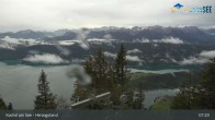 Archiv Foto Webcam Herzogstand: Blick auf den Kochelsee 06:00