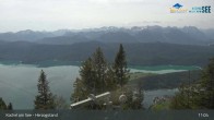 Archiv Foto Webcam Herzogstand: Blick auf den Kochelsee 10:00