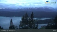 Archiv Foto Webcam Herzogstand: Blick auf den Kochelsee 04:00